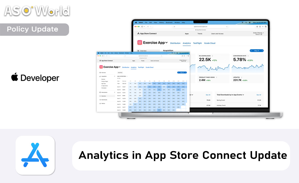 Apple史上最大のApp Store Connectアップデート:開発者が知るべきことと、それを活かして勝つ方法とは?