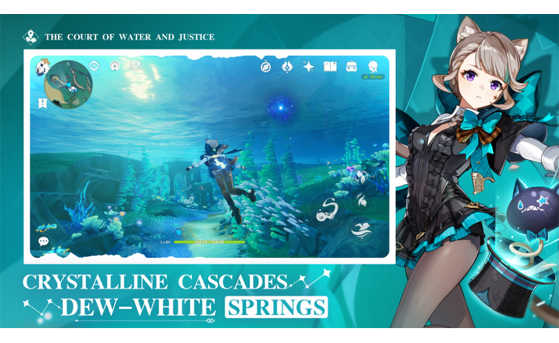 Genshin Impact’s screenshot: Fontaine Lynette