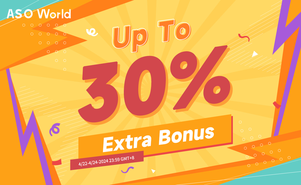 ASO World April Flash Sale 2024