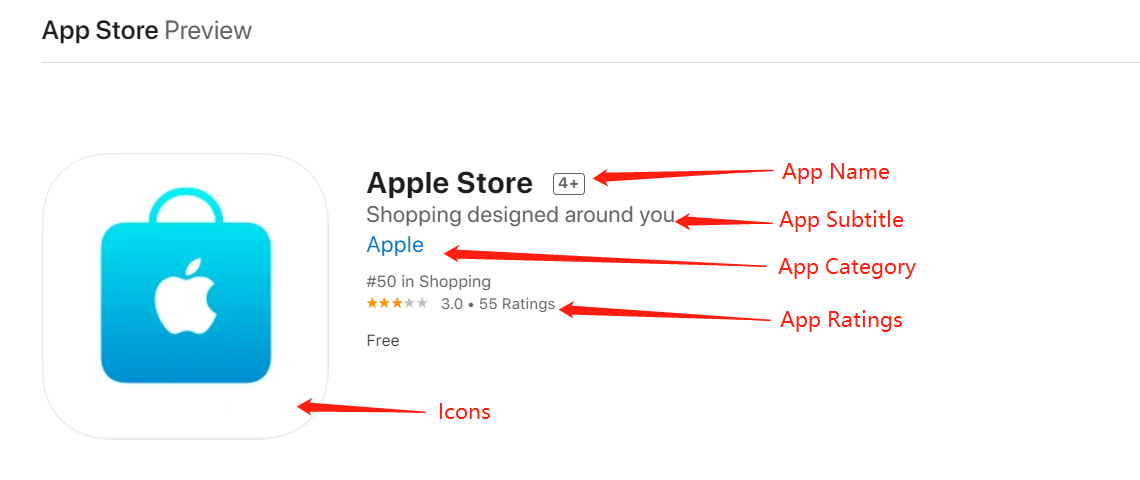 ios app store product page