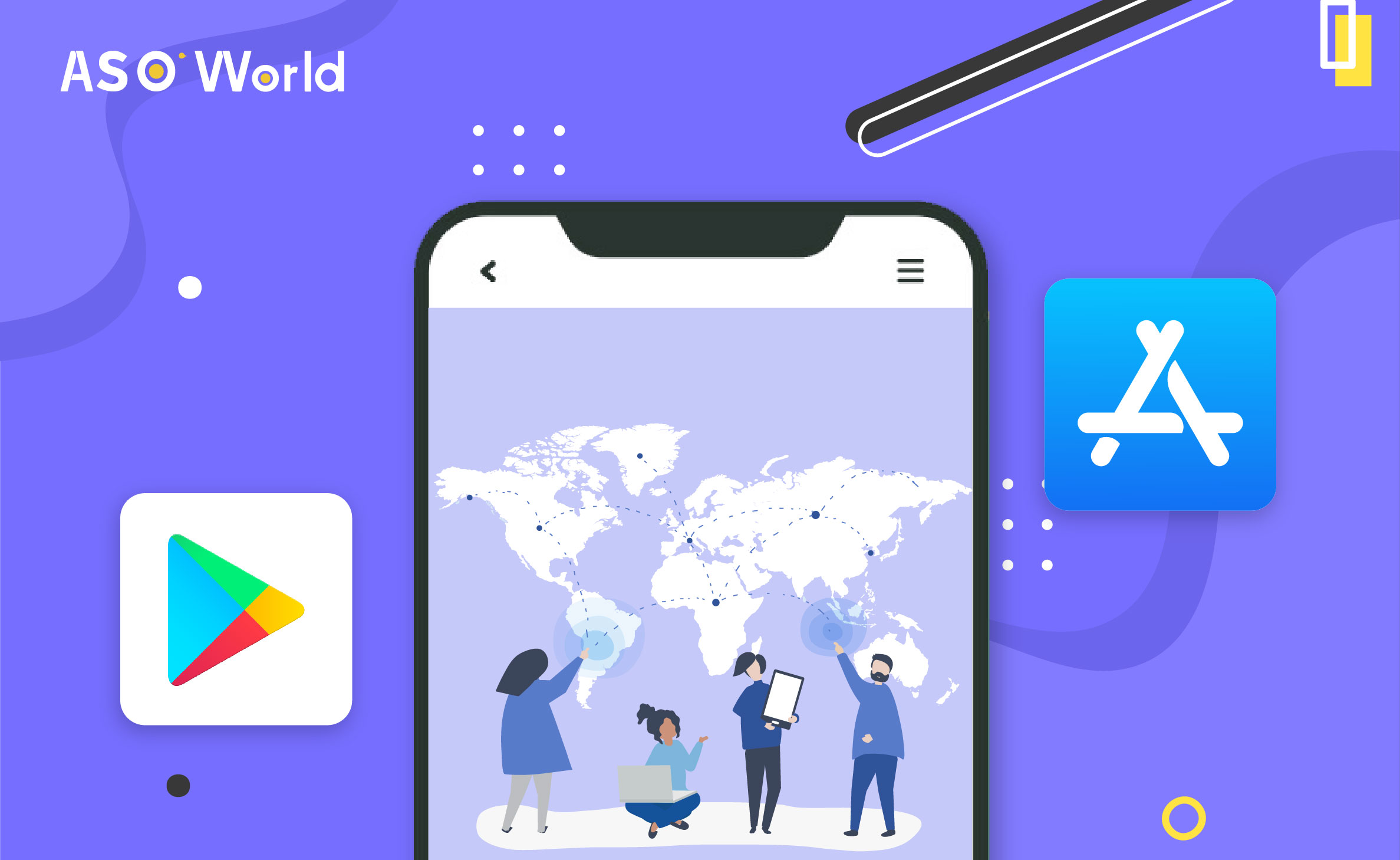 How does localization differ across Google Play and the App Store?