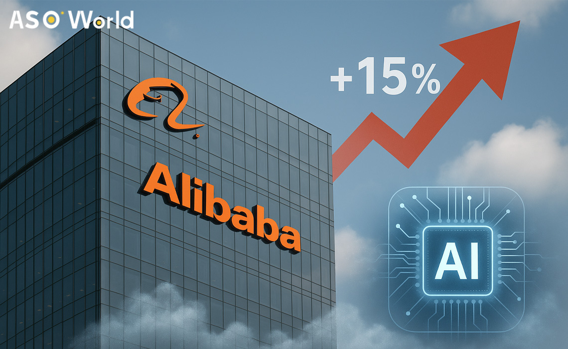 Акции Alibaba выросли на 15% благодаря росту облачных технологий на основе искусственного интеллекта