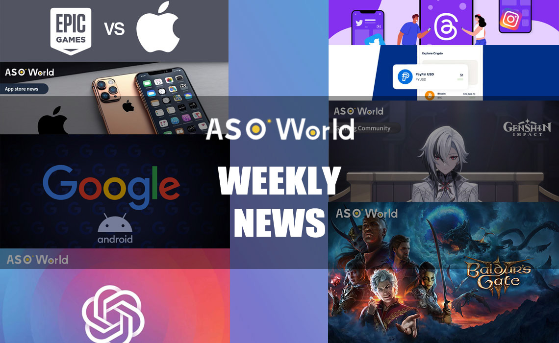 ASO Weekly (Aug. 6-Aug. 13)