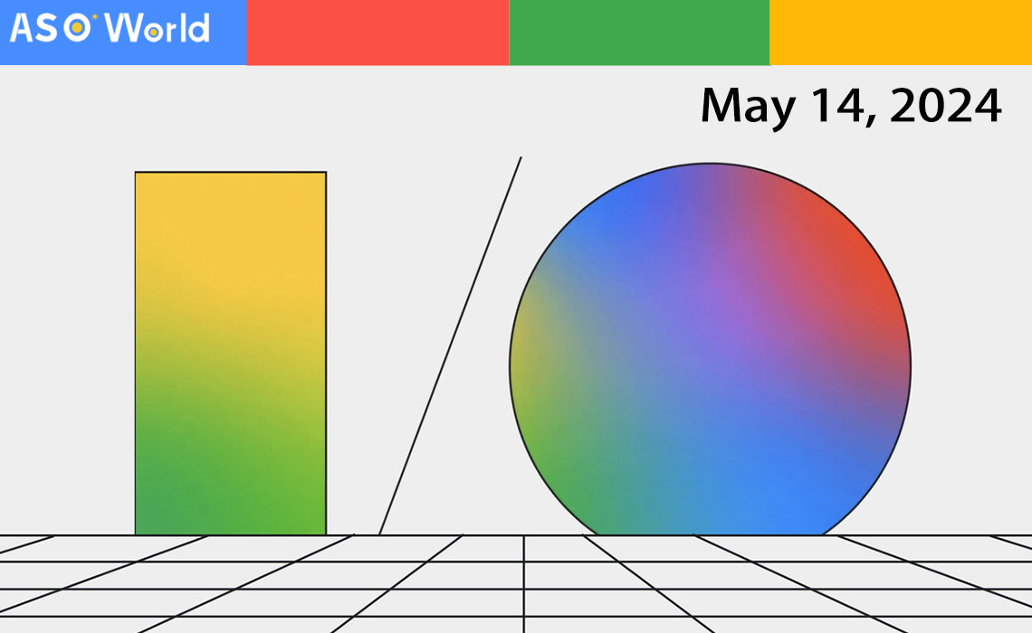 Google I/O 2024, 5월 14일 개최 예정