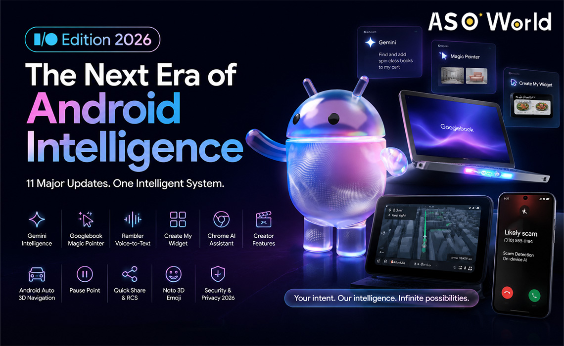 Android I/O 2026 미리보기: "Agentic" 인텔리전스 시스템과 모바일 성장의 새로운 규칙