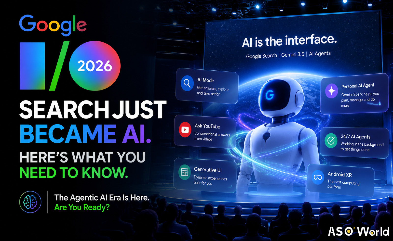 Google I/O 2026 Just Changed Search Forever — Here’s What Marketers and App Developers Need to Know