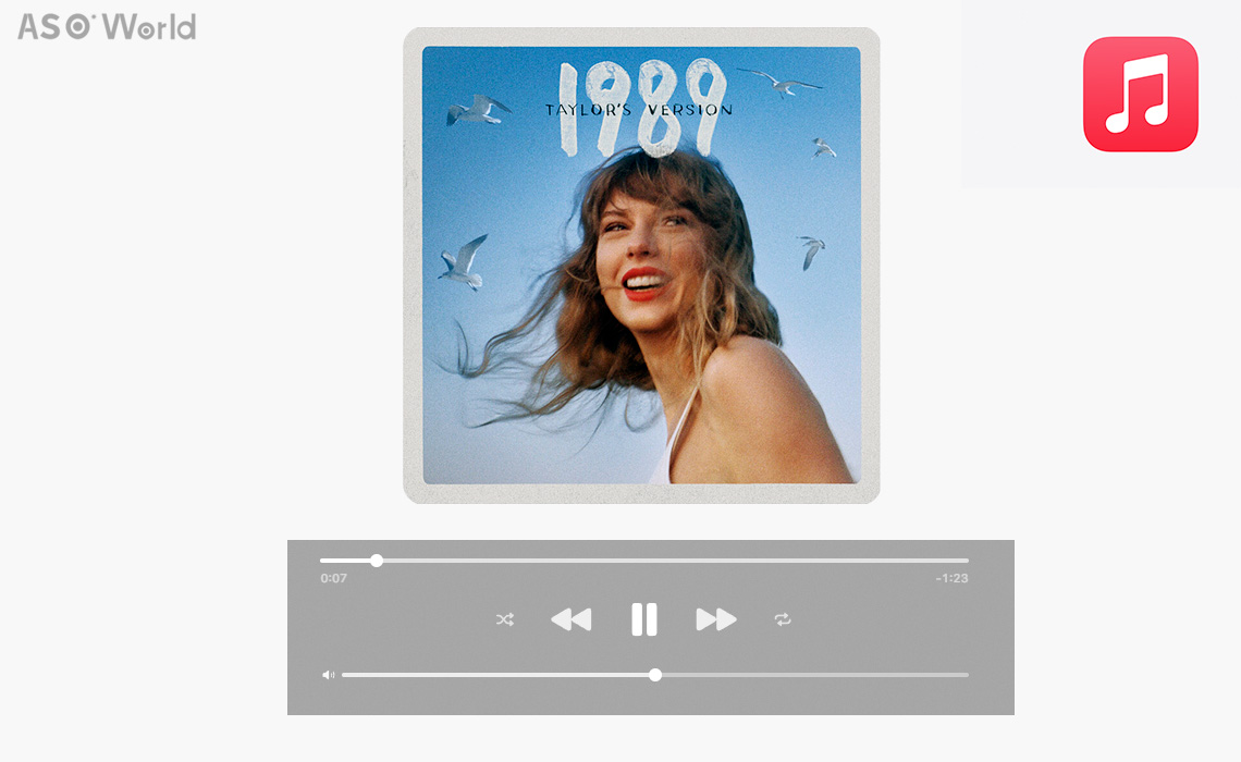 1989 (Taylor's Version) Comes to Apple Music