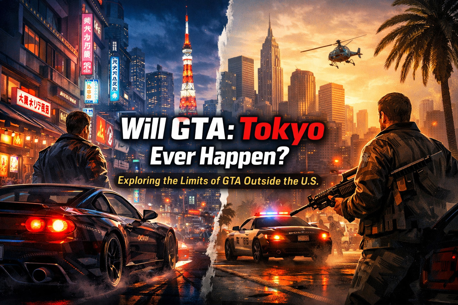 Может ли появиться GTA: Токио? Исследование возможностей GTA за пределами США.