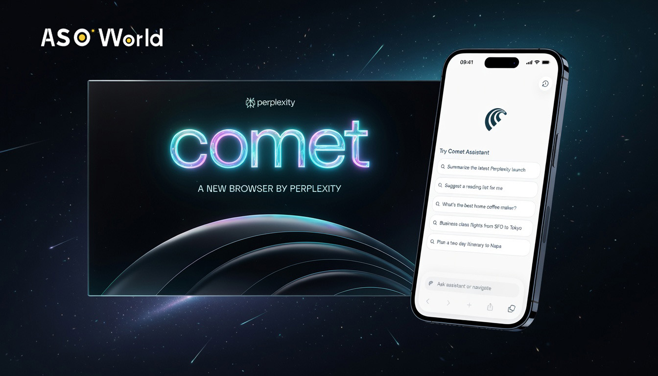 Perplexity запускает браузер Comet на базе ИИ для iOS с интегрированными интеллектуальными функциями