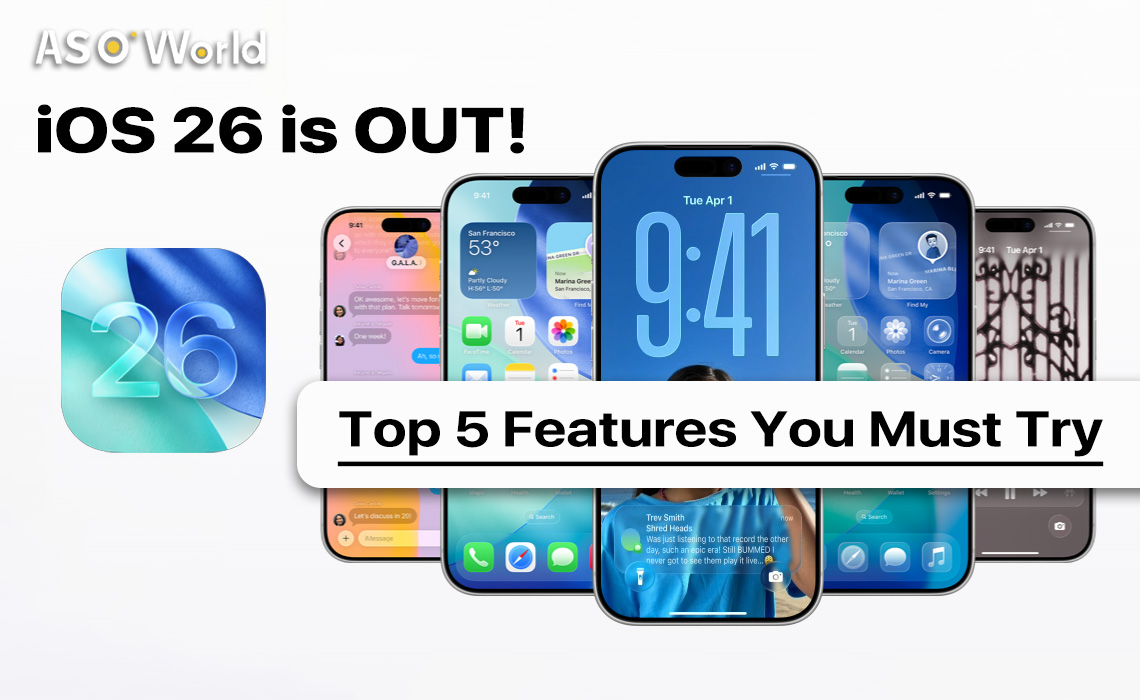 iOS 26 登場：必ず試したい5つの新機能！