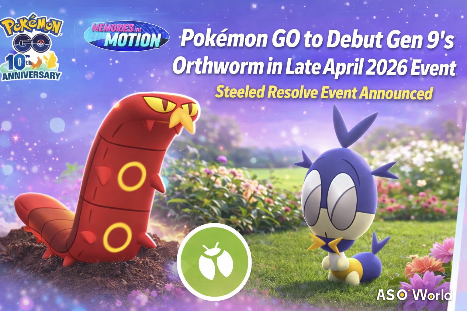 ポケモンGO、4月イベントで第9世代ポケモンの登場を発表