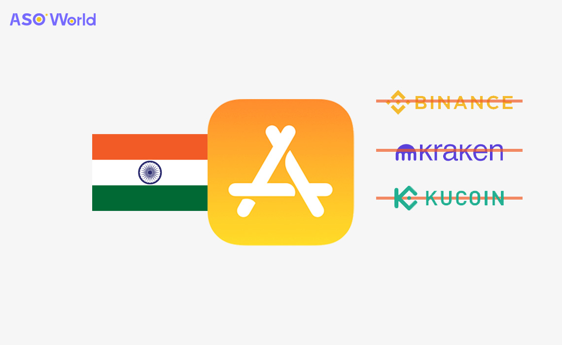 主要暗号アプリがアップルのインドApp Storeから消える