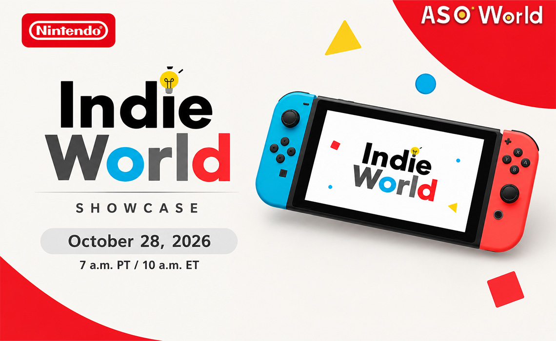 Nintendo Indie World Showcase 2026.10.28:開始時間、視聴方法、および期待される内容