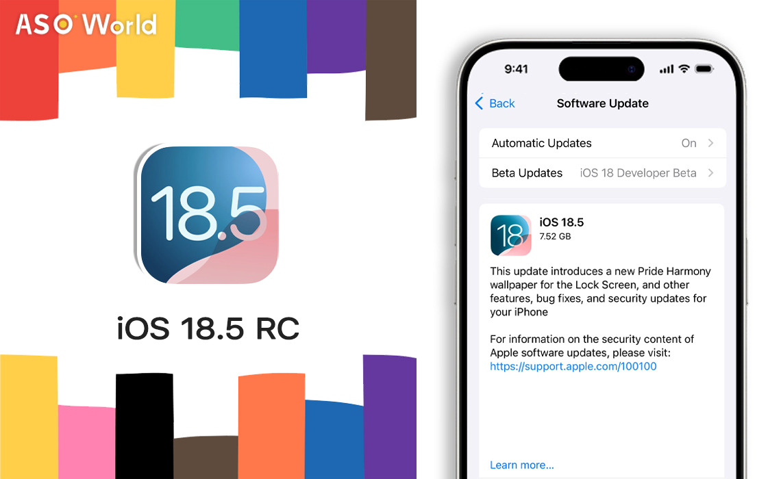 Что нового в iOS 18.5 RC: обои Pride, поддержка спутниковой связи и многое другое