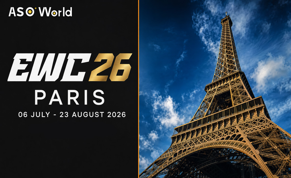 eスポーツワールドカップ2026、過去最高額となる賞金総額7,500万ドルを掲げてパリへ