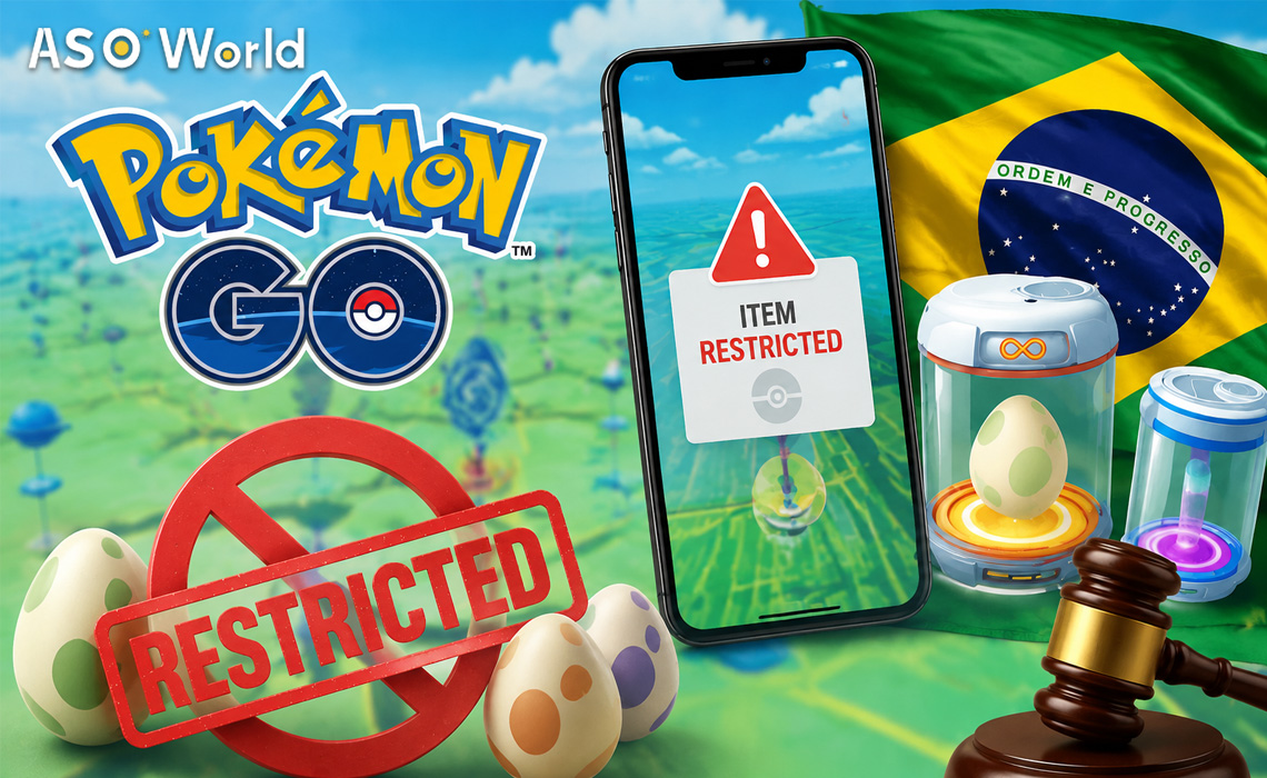 Ограничения инкубаторов в Pokémon GO в Бразилии показывают, почему соблюдение требований к лутбоксам стало риском для live-ops