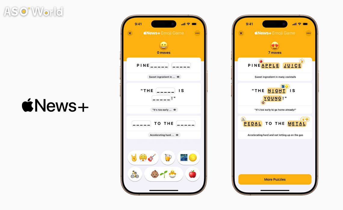 Apple News+ запускает игру с эмодзи, чтобы порадовать подписчиков