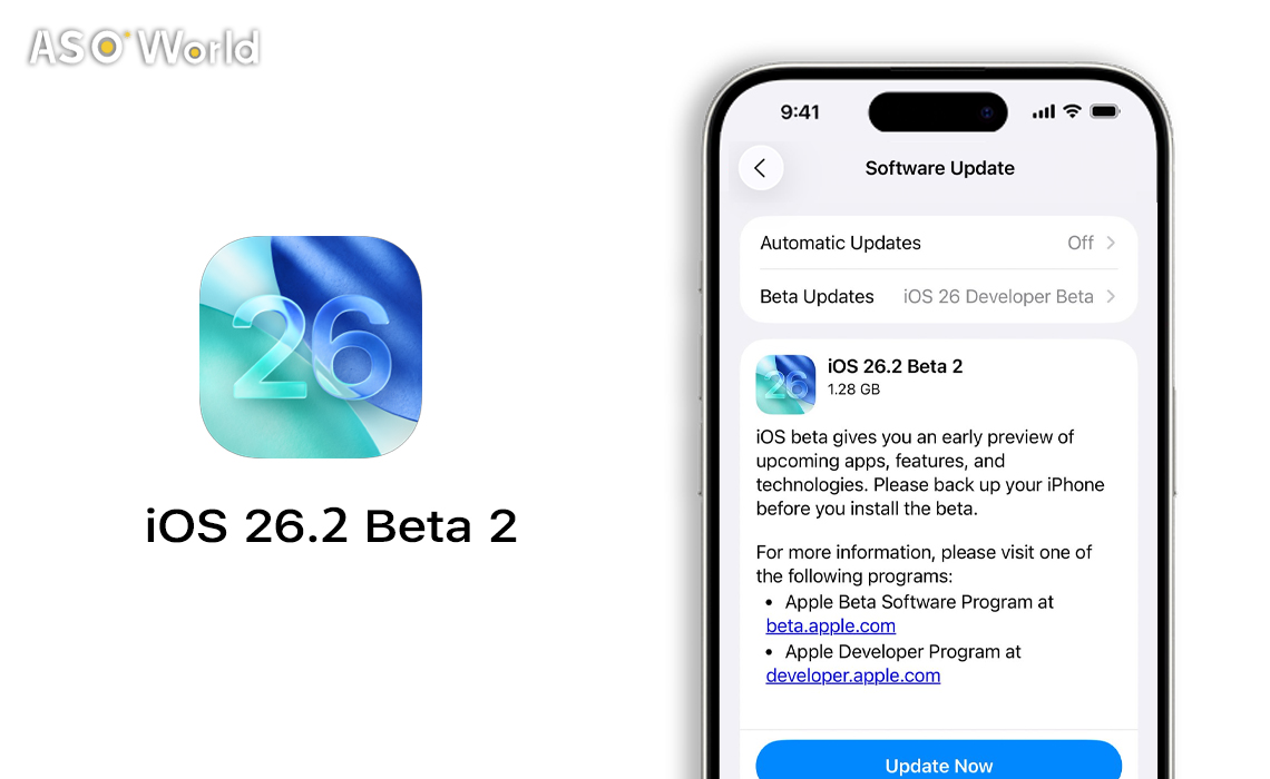 Что нового в iOS 26.2 Beta 2: плавные анимации, обновлённый Liquid Glass и умные напоминания
