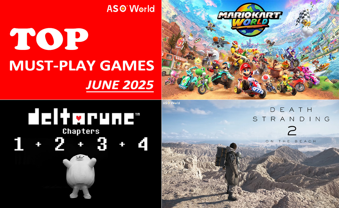 2025年6月の超注目タイトルTOPピックアップ：マリオカートワールド＆デススト2など話題作が勢揃い！