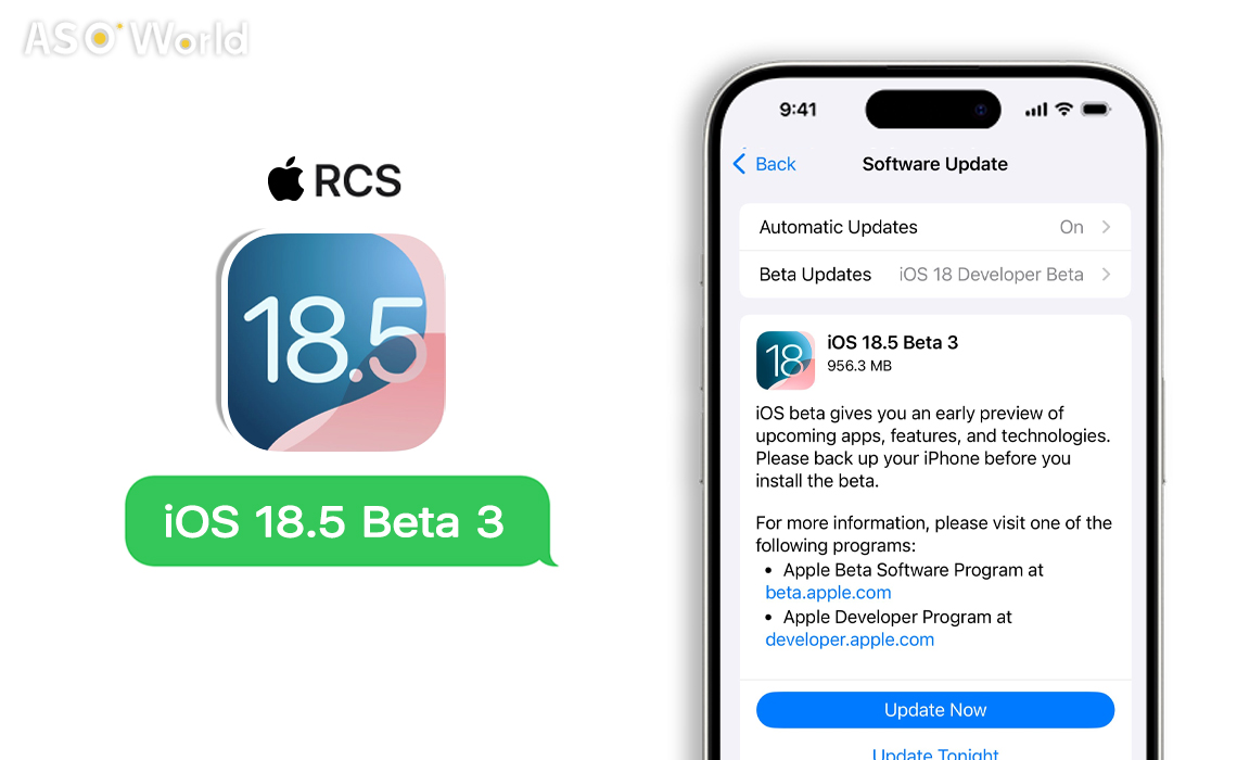 What's New in iOS 18.5 Beta 3: RCS Expansion, Vision Pro App, and More