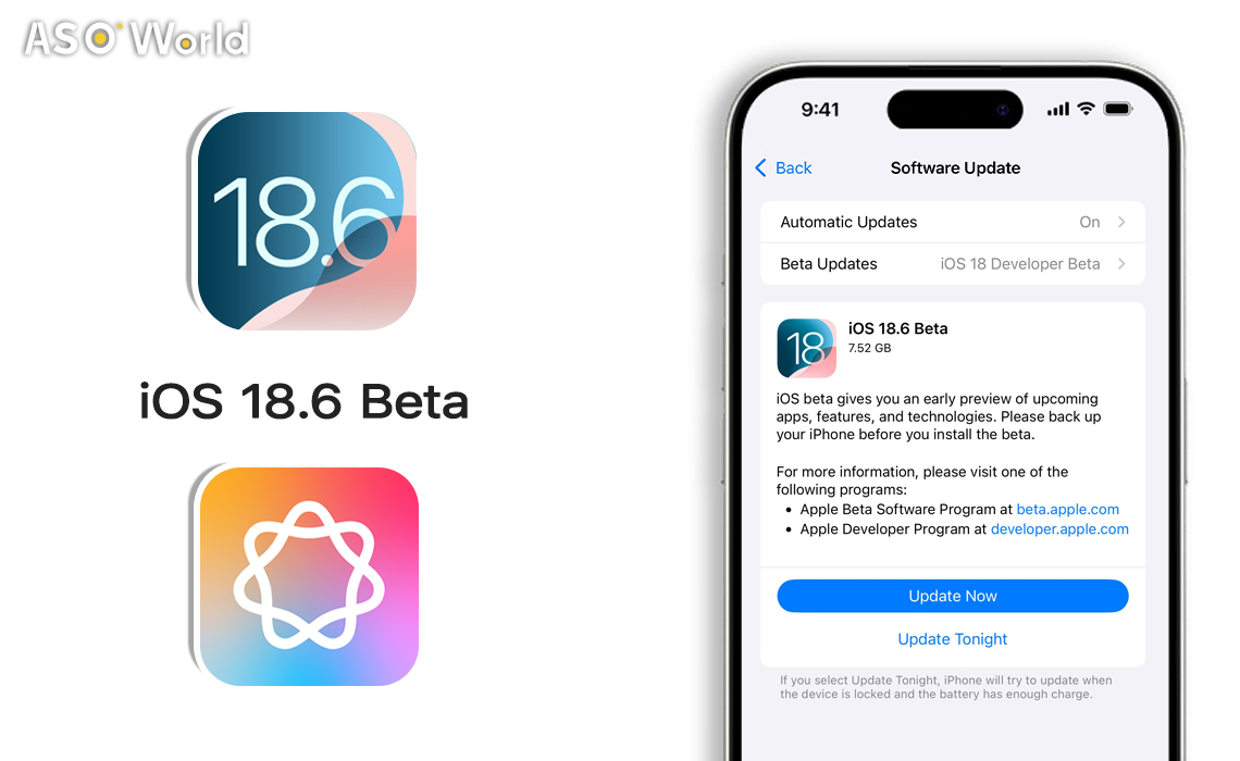 iOS 18.6 Beta 1の新機能：AIの拡張、バグ修正、安定性向上
