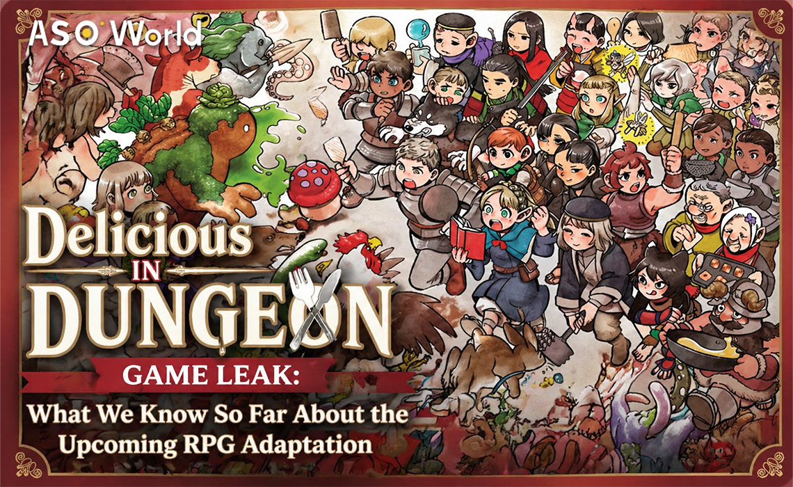 던전밥 게임 유출: 다가오는 RPG 각색에 대해 지금까지 알려진 것