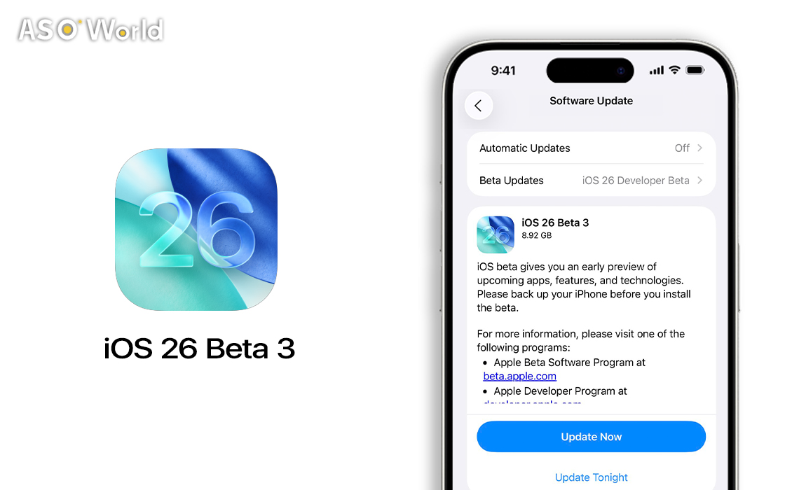 Что нового в iOS 26 Beta 3: настройка Liquid Glass, поиск на естественном языке и другое