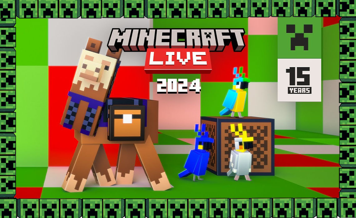 Minecraft Live 2024のハイライト: 新しいバイオーム、映画、イベント