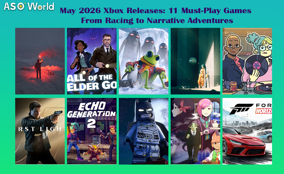 2026년 5월 Xbox 출시작: 레이싱부터 내러티브 어드벤처까지 꼭 플레이해야 할 11가지 게임