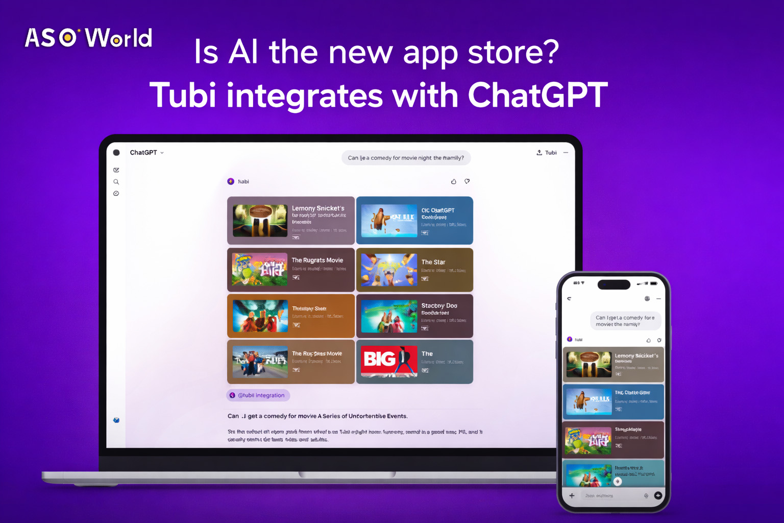 Tubi интегрируется с ChatGPT, что знаменует переход к поиску и распространению приложений на основе ИИ