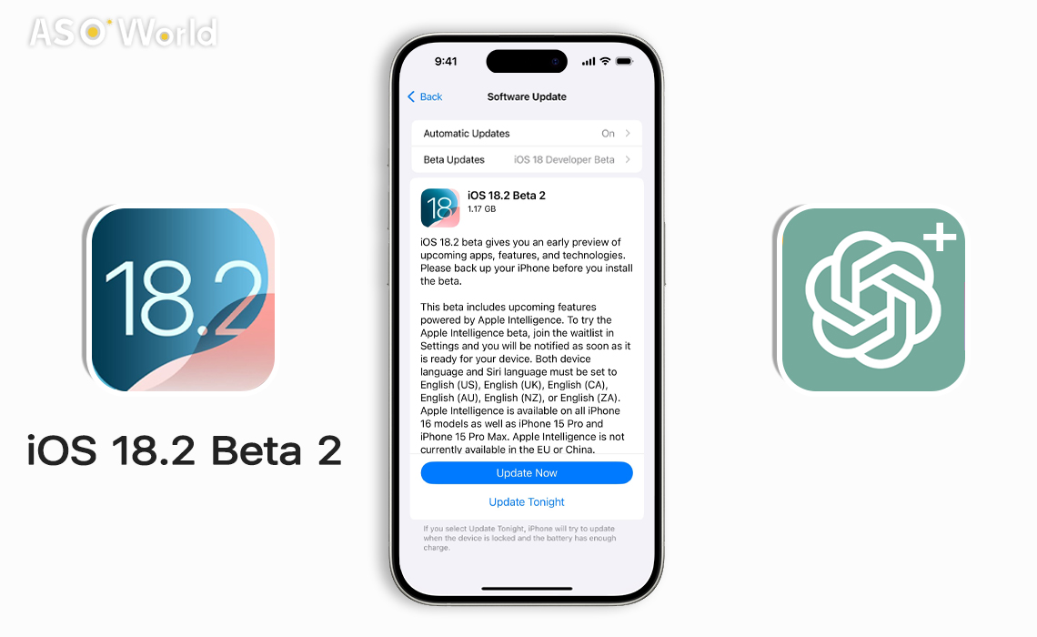 iOS 18.2 베타 2의 새로운 기능: ChatGPT Plus, 카메라 제어 설정, 나의 찾기 기능 업그레이드 등