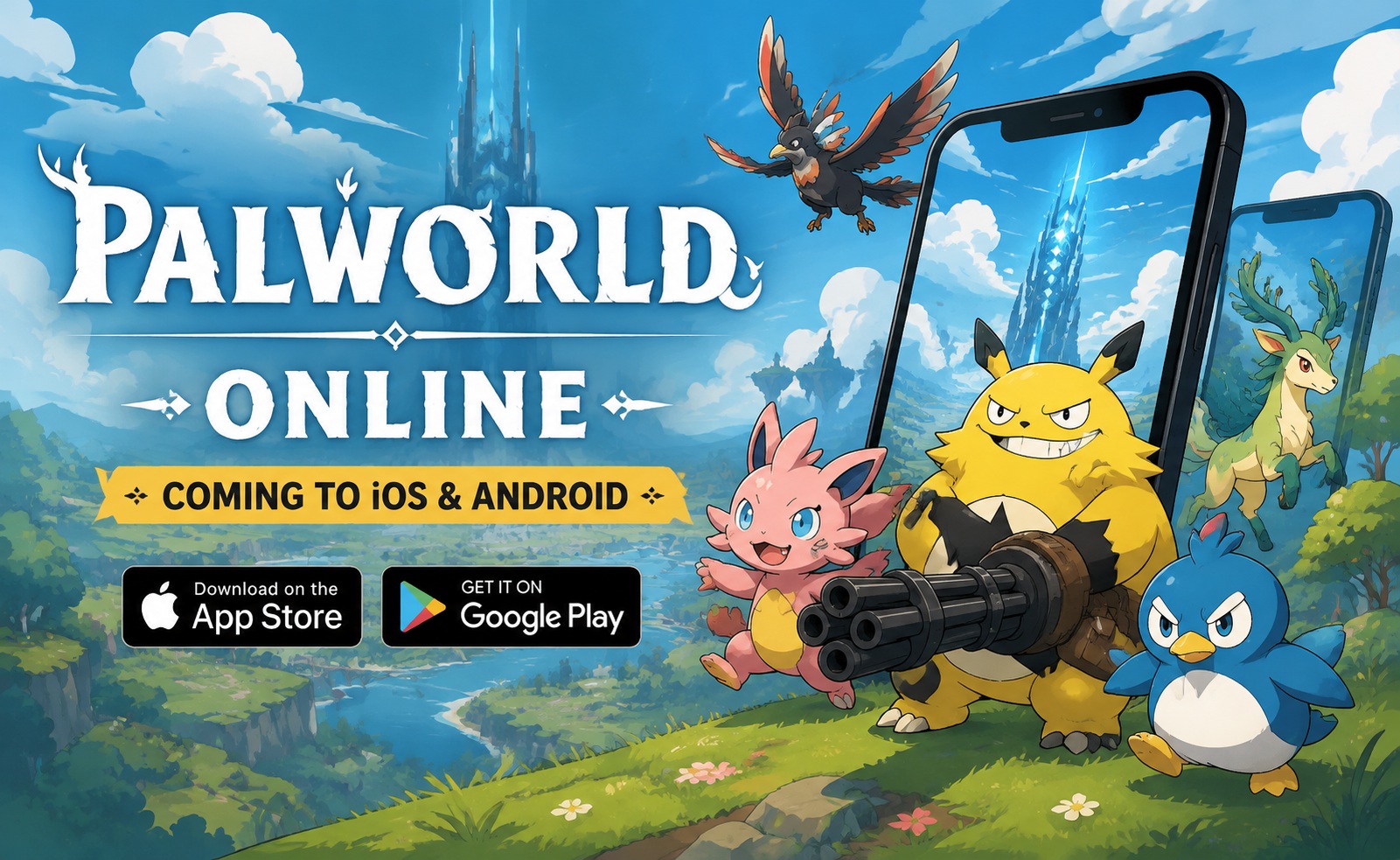 Palworld Online Announced for iOS and Android, Launching Globally in 2026