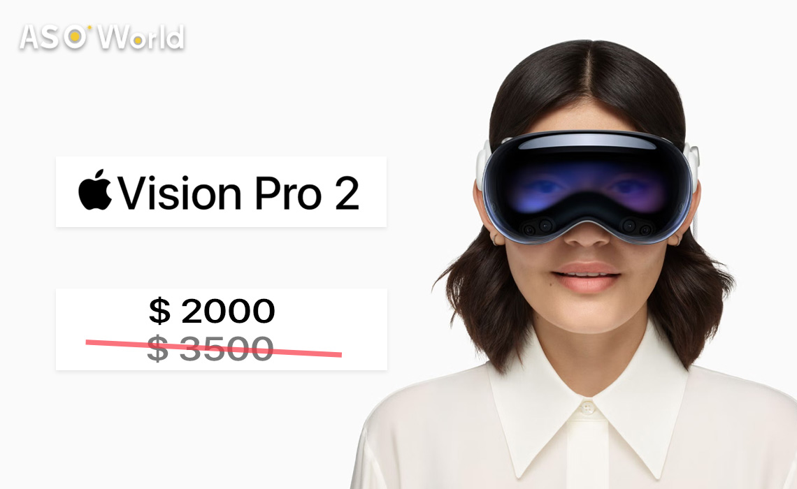 Apple、来年2,000ドルで新型Visionヘッドセットを発売か