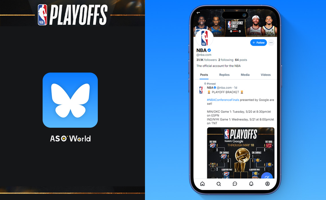 Bluesky, NBA 플레이오프 라이브 기능 베타 출시