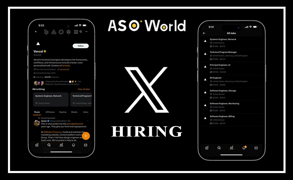 X (Twitter) запустил новую функцию профессиональной сети "XHiring" ("Xнайм")