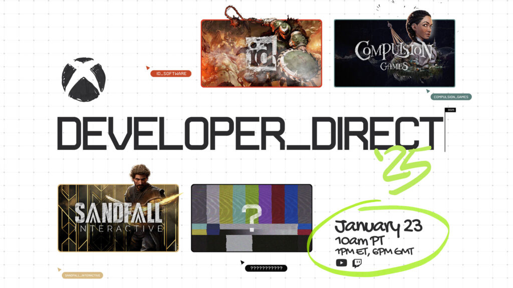 「Xbox Developer Direct」2025：1月23日に何を期待する？