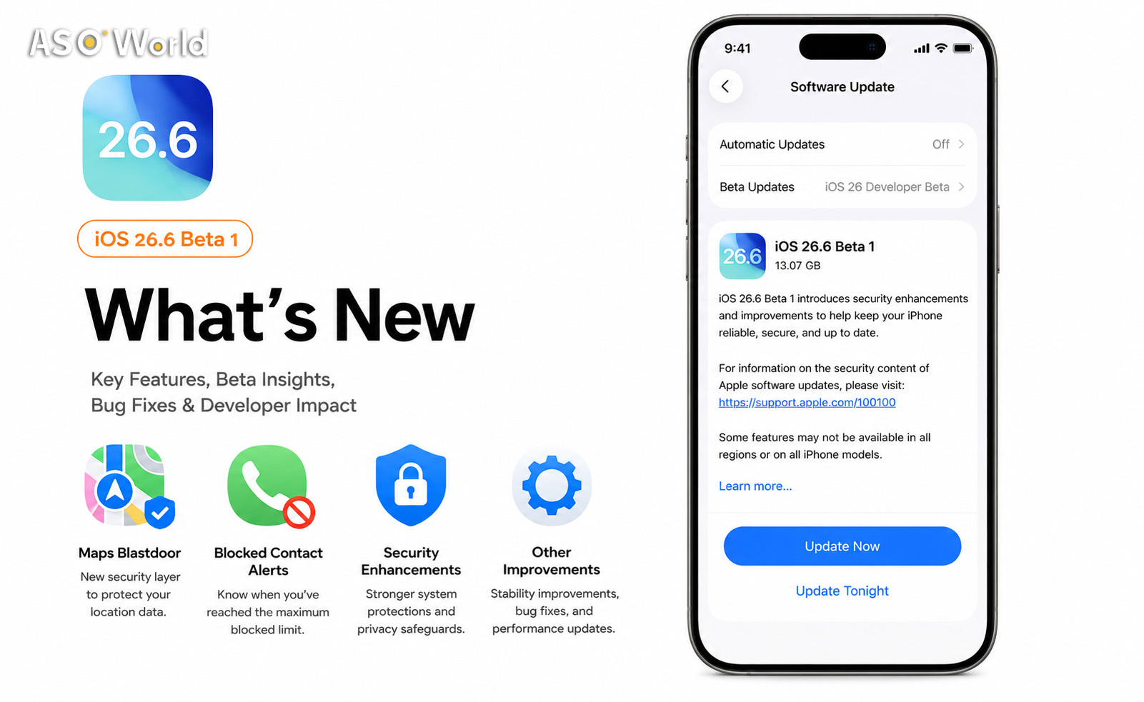 What’s New in iOS 26.6 Beta 1: Apple Maps Security Upgrade, Blocked Contact Alerts, and More