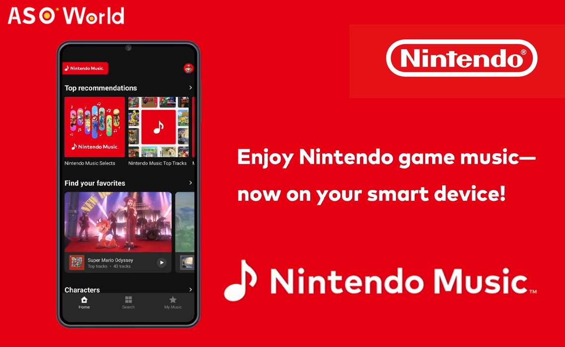 Nintendo Music이 iOS 및 Android에서 데뷔: Switch Online 회원을 위한 독점 스트리밍