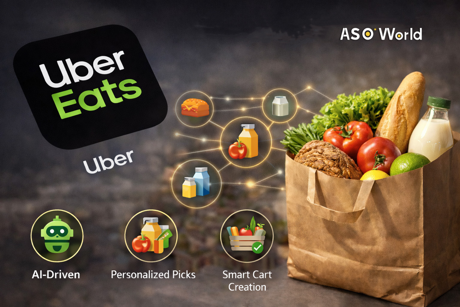 Uber Eats、ユーザーの食料品カート作成を簡素化する新しいAIアシスタントを発表