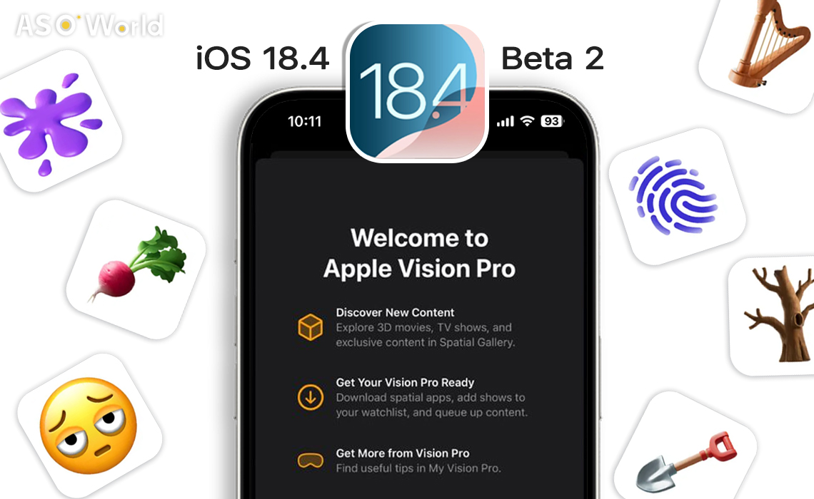 iOS 18.4 ベータ2の新機能：新しい絵文字、ビジュアルインテリジェンスなど