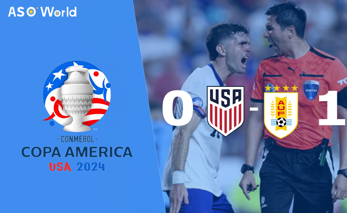 USMNT 대 우루과이: 미국, 조별 리그에서 코파 아메리카 탈락