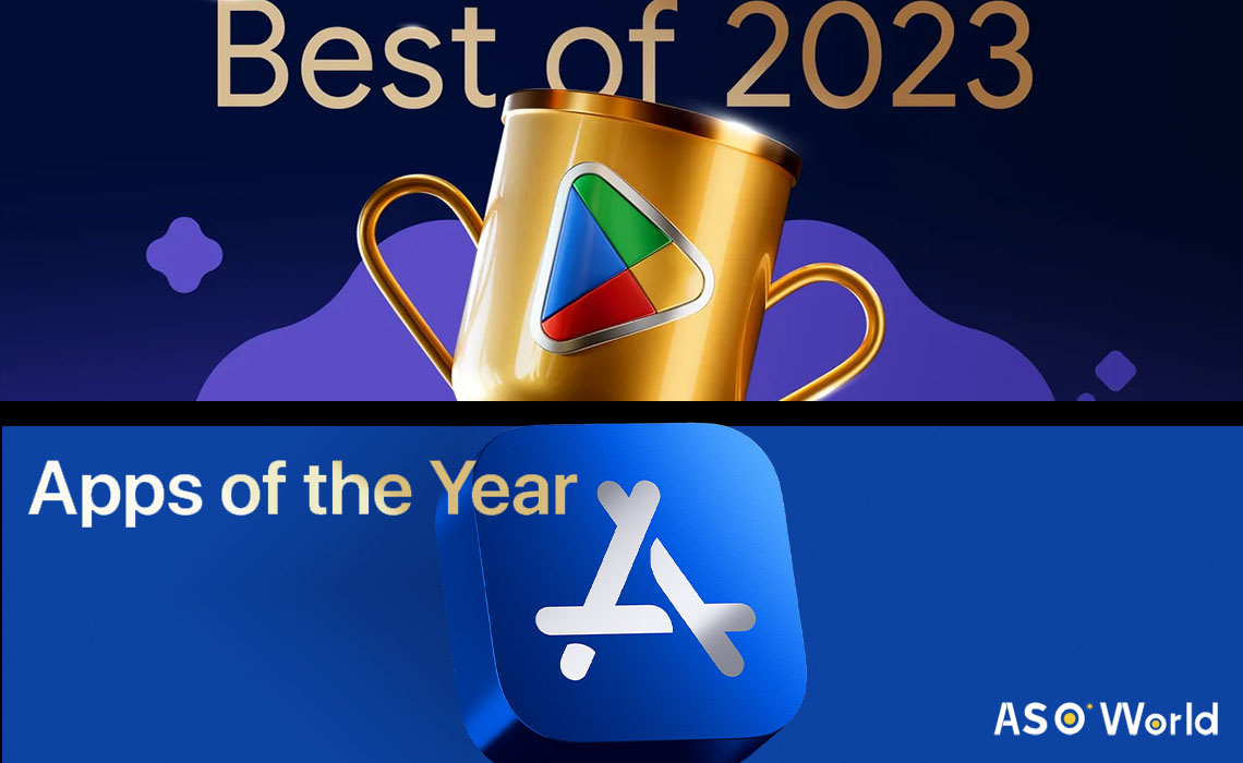 App Store と Google Play が 2023 年の「App of the Year」賞で従来型の AI アプリを選択