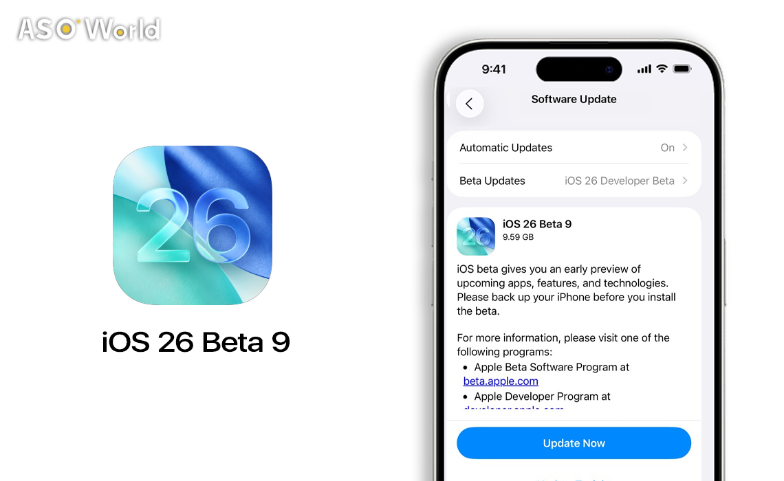 Что нового в iOS 26 Beta 9: улучшения и исправления ошибок